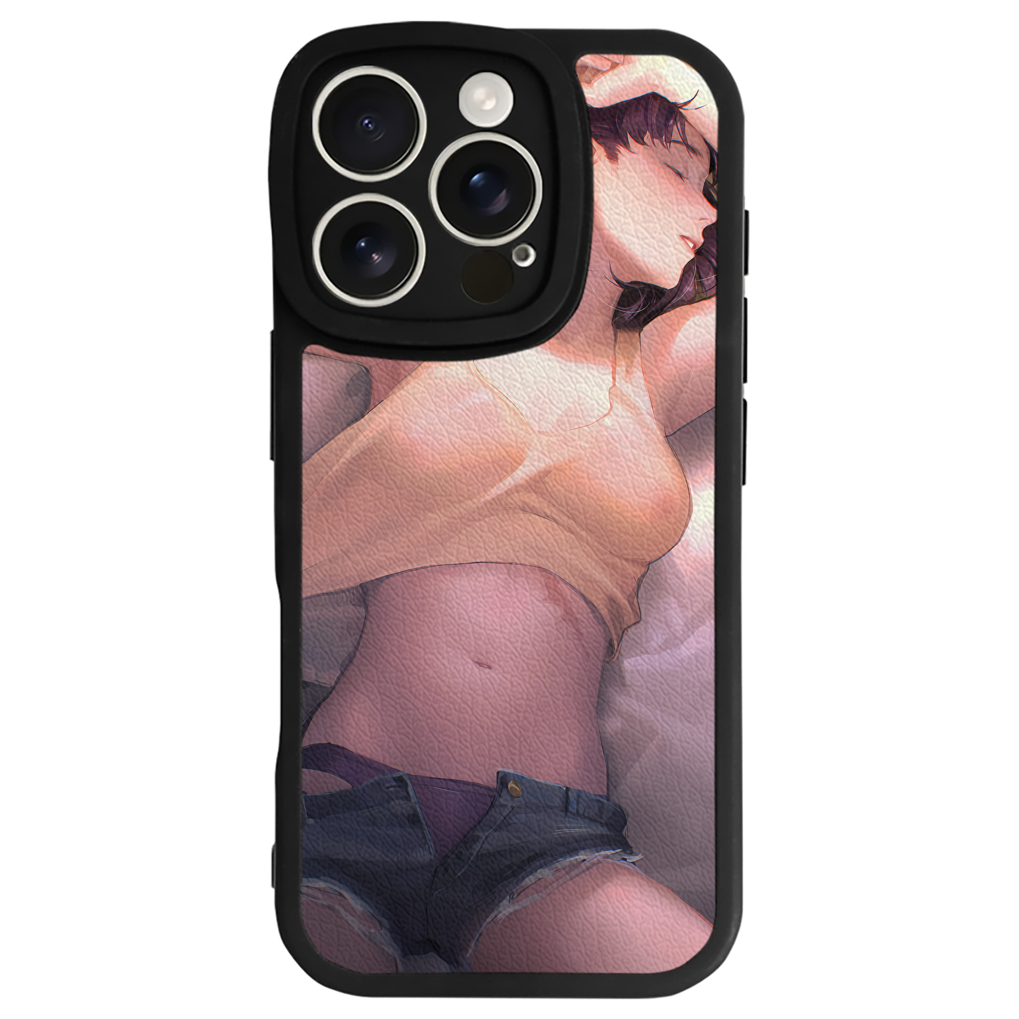 （画像用） EVA 新世紀エヴァンゲリオン 【iPhone 16シリーズ対応】シリコンスマホケース（レザー調） 材質：シリコン